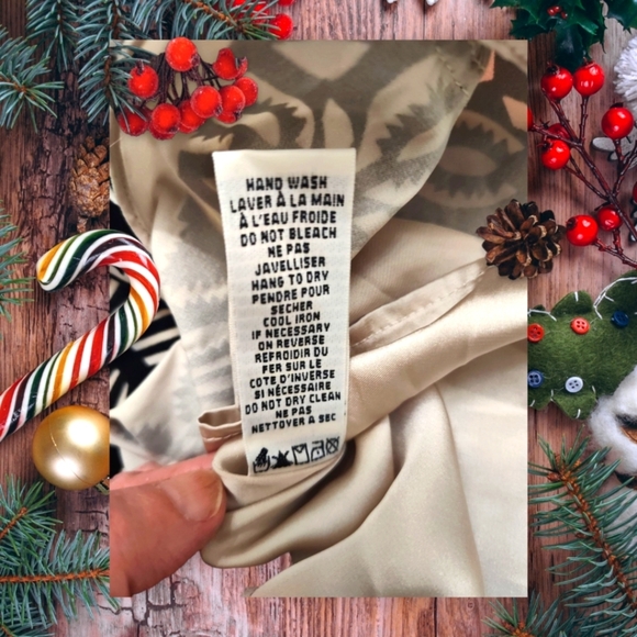 Max Studio 4 Silky & Velvet Brocade Skirt - Picture 3 of 3